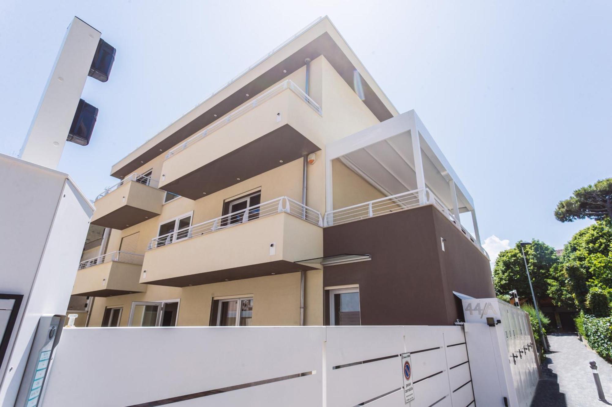 Apartamento Casa Stefania Rímini Exterior foto